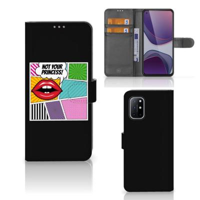 OnePlus 8T | Wallet Case | met Pasjes | Popart Princess OnePlus 8T | Wallet Case | met Pasjes | Popart Princess