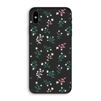 Small white flowers: iPhone XS Biologisch afbreekbaar hoesje