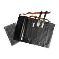 Homey&apos;s Grilla Barbecue Messenset + Grillmat + Schort