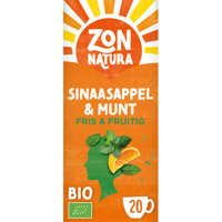 Zonnatura Sinaasappel & Munt Kruideninfusie 20 Zakjes 34 g bij Jumbo