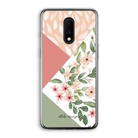 Sweet heaven geometrics: OnePlus 7 Transparant Hoesje