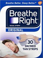 Breathe Right Breathe Right Nasal Strips Natural Small/Medium - 30 pleisters