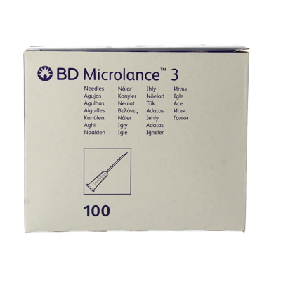 Becton Injectienaald B/D microlance 0.80 x 40 100 Stuks