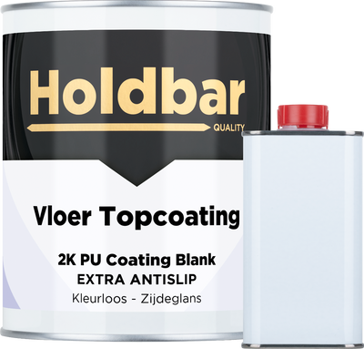 Holdbar Vloer Topcoating Extra Antislip Zijdeglans 1 kg