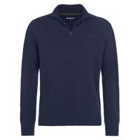 Herentrui Essential lambswool half zip navy