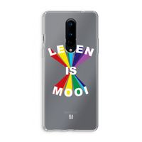 Het Leven Is Mooi: OnePlus 8 Transparant Hoesje