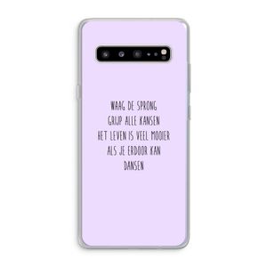 Sprong: Samsung Galaxy S10 5G Transparant Hoesje