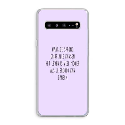 Sprong: Samsung Galaxy S10 5G Transparant Hoesje