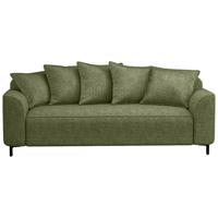 Leen Bakker - Bank Elsa 3-zits - Anthology - Stof - Groen - 99x228x84 Cm