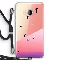 Fly away: HTC U Play Transparant Hoesje met koord
