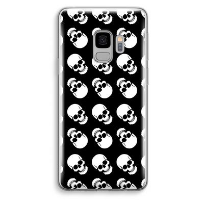Musketon Skulls: Samsung Galaxy S9 Transparant Hoesje