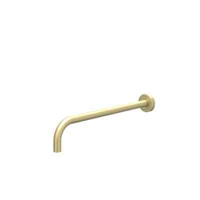 Wandarm IVY 40 cm 1/2 Geborsteld Mat Goud PVD