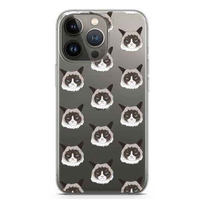 It's a Purrr Case: iPhone 13 Pro Transparant Hoesje