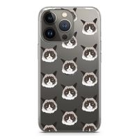 It's a Purrr Case: iPhone 13 Pro Transparant Hoesje