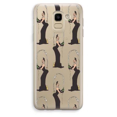 Pop Some Kim: Samsung Galaxy J6 (2018) Transparant Hoesje