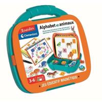 Clementoni - Magnetisch Letters & Dieren Etui - Vanaf 3 jaar