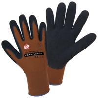 L+D Fine knit glove gr. l foam latex