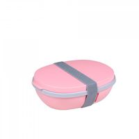 Mepal Duo Ellipse lunchbox - nordic pink - thumbnail
