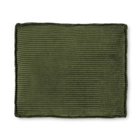 Kave Home Kussen 'Blok' 50 x 60cm, Rib, kleur Donkergroen Kave Home Kussen 'Blok' 50 x 60cm, Rib, kleur Donkergroen