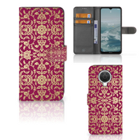 Wallet Case Nokia G10 | G20 Barok Pink - thumbnail