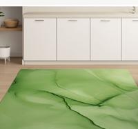 Smaragd effect motief marmeren vinyl tapijt