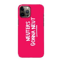 Neuters (roze): Volledig geprint iPhone 12 Pro Max Hoesje