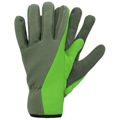 Tuinwerkhandschoenen/werkhandschoenen groen microfiber