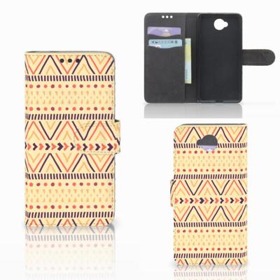 Microsoft Lumia 650 | Telefoon Hoesje | Aztec Yellow