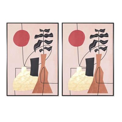 Canvas DKD Home Decor polyestyreen Canvas 83 x 4,5 x 122,5 cm