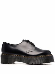 Dr. Martens chaussures 1461 en cuir poli - Noir