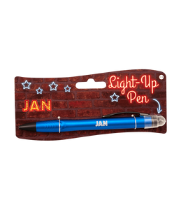 Light up pen Jan