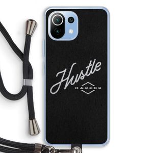 Hustle: Xiaomi Mi 11 Lite Transparant Hoesje met koord