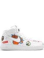 Nike baskets Air Force 1 MID 07 / Supreme - Blanc