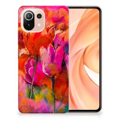 Hoesje maken Xiaomi Mi 11 Lite | 11 Lite 5G NE Tulips Hoesje maken Xiaomi Mi 11 Lite | 11 Lite 5G NE Tulips