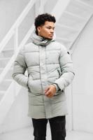 Malelions Mid Length Puffer Winterjas Heren Groen - Maat XS - Kleur: Groen | Soccerfanshop