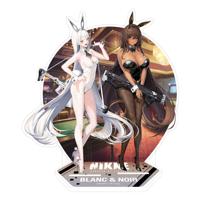 Goddess of Victory: Nikke Acrylic Diorama Blanc & Noir 18 cm - thumbnail