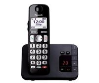 Panasonic KX-TGE260NLB telefoon DECT-telefoon Nummerherkenning Zwart - thumbnail