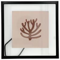 HEMA Fotolijst 15x15cm Zwart Metaal Floating Zwart (zwart)
