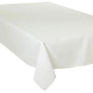 Atmosphera Tafelkleed - 300 x 150 cm - ivoor wit - Eettafel tafellakens - polyester