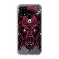 Hell Hound and Serpents: Samsung Galaxy M31 Transparant Hoesje - thumbnail