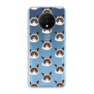 It's a Purrr Case: OnePlus 7T Transparant Hoesje