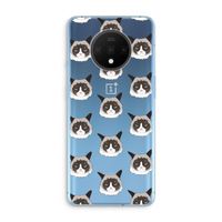 It's a Purrr Case: OnePlus 7T Transparant Hoesje