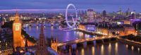 Ravensburger puzzel Panorama Londen bij nacht - 1000 stukjes - thumbnail