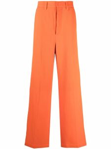 AMI Paris pantalon de costume à coupe ample - Orange