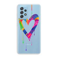 Melts My Heart: Samsung Galaxy A73 Transparant Hoesje