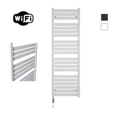 Sanicare HVW - Moda electrische WifiRadiator - 160x60cm - mat wit met thermostaat wit - linksonder HLDWW 601600/W