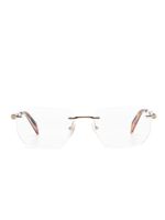 Chopard Eyewear lunettes de vue à logo gravé - Or