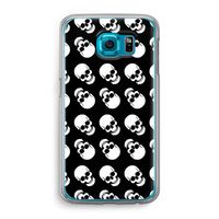 Musketon Skulls: Samsung Galaxy S6 Transparant Hoesje