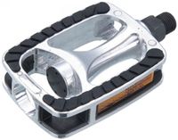 Union Platformpedaal stadsfiets sp-811 9/16 inch zilver set