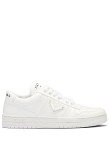 Prada baskets Downtown en cuir - Blanc